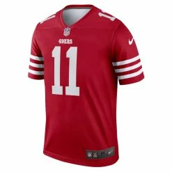 Men's San Francisco 49ers Brandon Aiyuk Nike Scarlet Legend Jersey 6 Men's San Francisco 49ers Brandon Aiyuk Nike Scarlet Legend Jersey -Nike Sales mens nike brandon aiyuk scarlet san francisco 49ers legend jersey pi4482000 altimages ff 4482935 88dc399e0f6063c93714alt2 full
