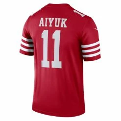Men's San Francisco 49ers Brandon Aiyuk Nike Scarlet Legend Jersey 7 Men's San Francisco 49ers Brandon Aiyuk Nike Scarlet Legend Jersey -Nike Sales mens nike brandon aiyuk scarlet san francisco 49ers legend jersey pi4482000 altimages ff 4482935 88dc399e0f6063c93714alt3 full