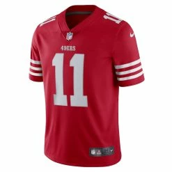 Men's San Francisco 49ers Brandon Aiyuk Nike Scarlet Vapor Limited Jersey 6 Men's San Francisco 49ers Brandon Aiyuk Nike Scarlet Vapor Limited Jersey -Nike Sales mens nike brandon aiyuk scarlet san francisco 49ers vapor limited jersey pi4482000 altimages ff 4482359 518cf452d09e661022cbalt2 full