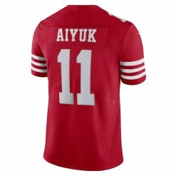 Men's San Francisco 49ers Brandon Aiyuk Nike Scarlet Vapor Limited Jersey 7 Men's San Francisco 49ers Brandon Aiyuk Nike Scarlet Vapor Limited Jersey -Nike Sales mens nike brandon aiyuk scarlet san francisco 49ers vapor limited jersey pi4482000 altimages ff 4482359 518cf452d09e661022cbalt3 full