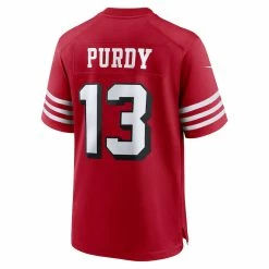 Men San Francisco 49ers Brock Purdy Nike Scarlet Alternate Game Player Jersey 7 Men San Francisco 49ers Brock Purdy Nike Scarlet Alternate Game Player Jersey -Nike Sales mens nike brock purdy scarlet san francisco 49ers alternate game player jersey pi5275000 altimages ff 5275756 8cdd2b126f2761d3206falt3 full