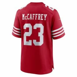 Men's San Francisco 49ers Christian McCaffrey Nike Scarlet Game Player Jersey 7 Men's San Francisco 49ers Christian McCaffrey Nike Scarlet Game Player Jersey -Nike Sales mens nike christian mccaffrey scarlet san francisco 49ers game player jersey pi5207000 altimages ff 5207635 ef0c29189502e78b4fbcalt3 full
