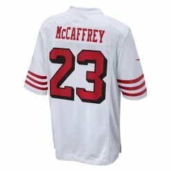 Men's San Francisco 49ers Christian McCaffrey Nike White Game Jersey 7 Men's San Francisco 49ers Christian McCaffrey Nike White Game Jersey -Nike Sales mens nike christian mccaffrey white san francisco 49ers game jersey pi5275000 altimages ff 5275441 31256045929ba3ce0833alt3 full
