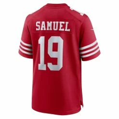 Men's San Francisco 49ers Deebo Samuel Nike Scarlet Player Game Jersey -Nike Sales mens nike deebo samuel scarlet san francisco 49ers player game jersey pi4825000 altimages ff 4825888 dd276af450c5b7679b43alt3 full