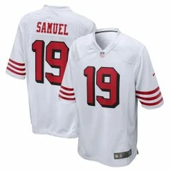 Men's San Francisco 49ers Deebo Samuel Nike White Alternate Game Jersey