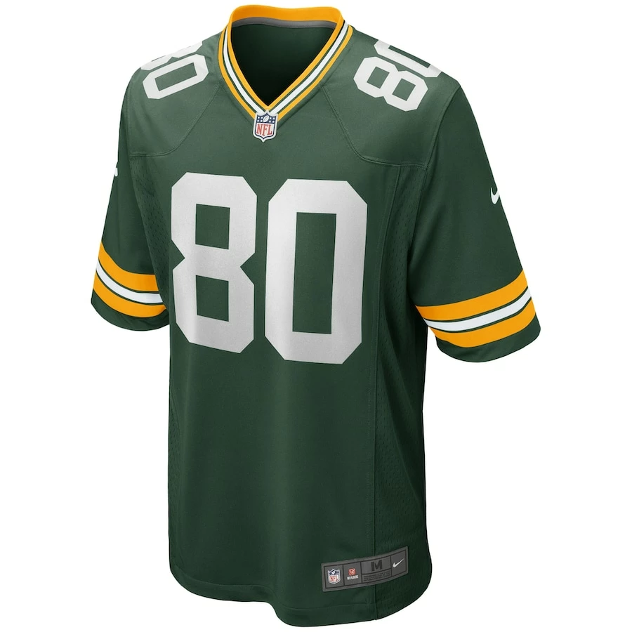Men's Green Bay Packers Donald Driver Nike Green Game Retired Player Jersey 3 Men's Green Bay Packers Donald Driver Nike Green Game Retired Player Jersey – Bild 3