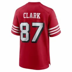 Men's San Francisco 49ers Dwight Clark Nike Scarlet Retired Alternate Game Jersey -Nike Sales mens nike dwight clark scarlet san francisco 49ers retired alternate game jersey pi4768000 altimages ff 4768479 aa047712940f798f612falt3 full