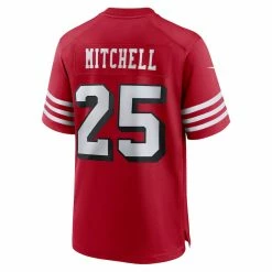 Men's San Francisco 49ers Elijah Mitchell Nike Scarlet Alternate Team Game Jersey 7 Men's San Francisco 49ers Elijah Mitchell Nike Scarlet Alternate Team Game Jersey -Nike Sales mens nike elijah mitchell scarlet san francisco 49ers alternate team game jersey pi4753000 altimages ff 4753182 ac6c0134cc65763fe0ffalt3 full