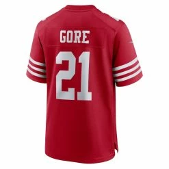 Men's San Francisco 49ers Frank Gore Nike Scarlet Retired Player Game Jersey -Nike Sales mens nike frank gore scarlet san francisco 49ers retired player game jersey pi4862000 altimages ff 4862726 7f0f7fb4fd6cd9ab1806alt3 full