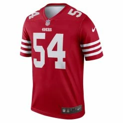 Men's San Francisco 49ers Fred Warner Nike Scarlet Legend Jersey -Nike Sales mens nike fred warner scarlet san francisco 49ers legend jersey pi4482000 altimages ff 4482931 4f1d1eaf33b635014c92alt2 full