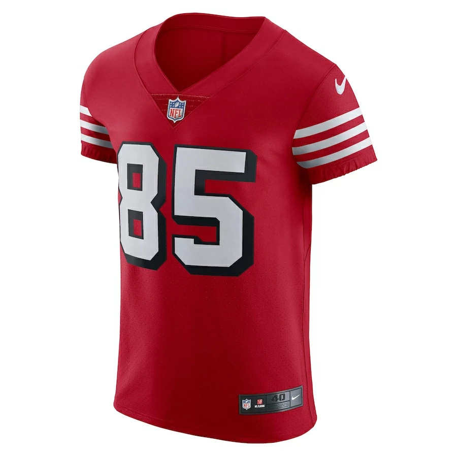 Men's San Francisco 49ers George Kittle Nike Scarlet Alternate Vapor Elite Jersey 3 Men's San Francisco 49ers George Kittle Nike Scarlet Alternate Vapor Elite Jersey – Bild 3
