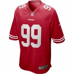 Men's San Francisco 49ers Javon Kinlaw Nike Scarlet Game Jersey 6 Men's San Francisco 49ers Javon Kinlaw Nike Scarlet Game Jersey -Nike Sales mens nike javon kinlaw scarlet san francisco 49ers game jersey pi3911000 altimages ff 3911766 b95986b3dcffe127a286alt2 full