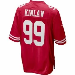 Men's San Francisco 49ers Javon Kinlaw Nike Scarlet Game Jersey 7 Men's San Francisco 49ers Javon Kinlaw Nike Scarlet Game Jersey -Nike Sales mens nike javon kinlaw scarlet san francisco 49ers game jersey pi3911000 altimages ff 3911766 b95986b3dcffe127a286alt3 full