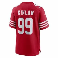 Men's San Francisco 49ers Javon Kinlaw Nike Scarlet Team Player Game Jersey -Nike Sales mens nike javon kinlaw scarlet san francisco 49ers team player game jersey pi4825000 altimages ff 4825906 981c9305e6d883f75aa3alt3 full