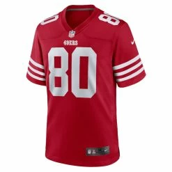 Men's San Francisco 49ers Jerry Rice Nike Scarlet Retired Game Player Jersey -Nike Sales mens nike jerry rice scarlet san francisco 49ers retired game player jersey pi4482000 altimages ff 4482882 2f93d84b5c161196b606alt2 full