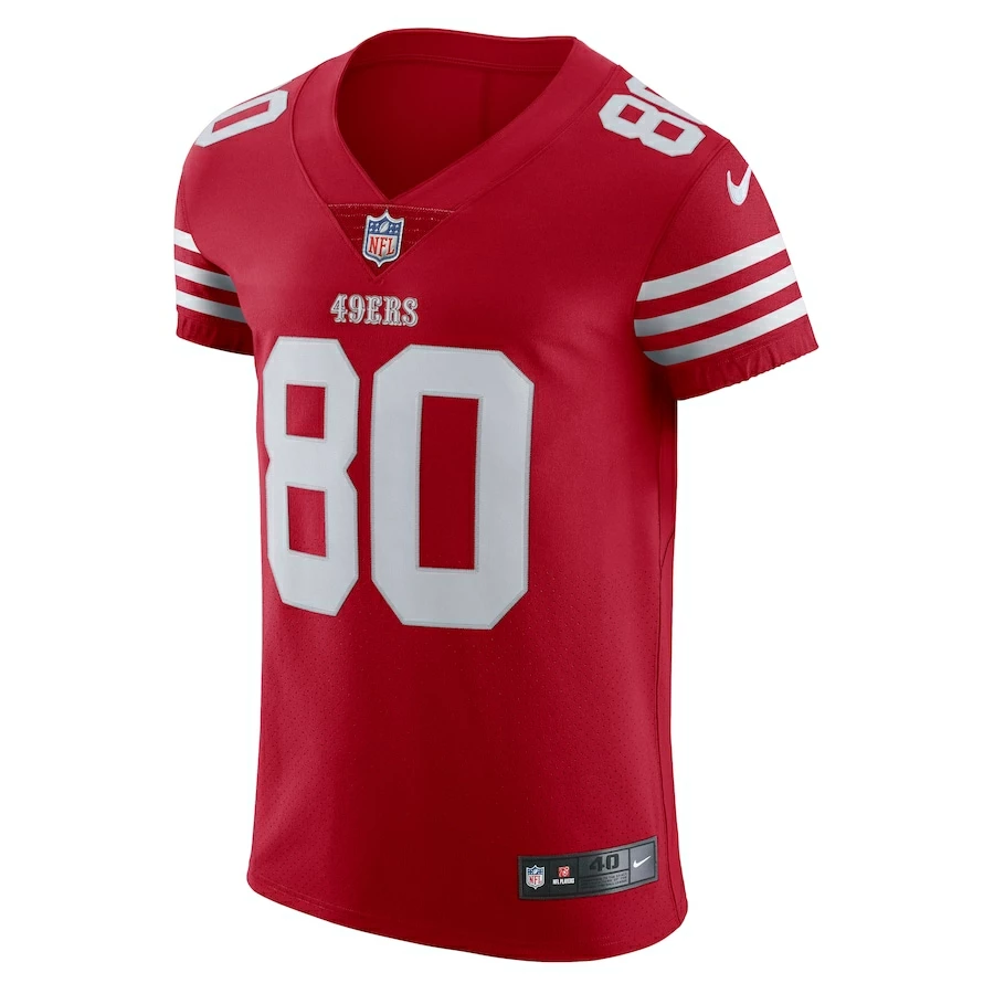 Men's San Francisco 49ers Jerry Rice Nike Scarlet Vapor Elite Retired Player Jersey 3 Men's San Francisco 49ers Jerry Rice Nike Scarlet Vapor Elite Retired Player Jersey - Image 3