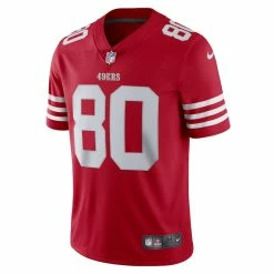 Men's San Francisco 49ers Jerry Rice Nike Scarlet Vapor Limited Retired Player Jersey -Nike Sales mens nike jerry rice scarlet san francisco 49ers vapor limited retired player jersey pi4482000 altimages ff 4482398 8d8e1f22823df3f57188alt2 full