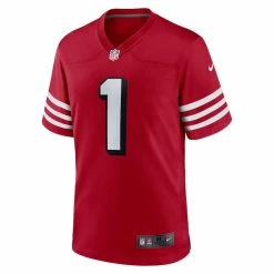 Men's San Francisco 49ers Jimmie Ward Nike Scarlet Alternate Game Jersey -Nike Sales mens nike jimmie ward scarlet san francisco 49ers alternate game jersey pi4768000 altimages ff 4768465 76bff4226c25e591dc20alt2 full