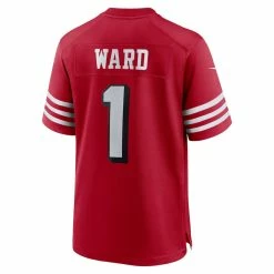 Men's San Francisco 49ers Jimmie Ward Nike Scarlet Alternate Game Jersey -Nike Sales mens nike jimmie ward scarlet san francisco 49ers alternate game jersey pi4768000 altimages ff 4768465 76bff4226c25e591dc20alt3 full