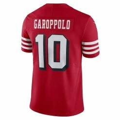 Men's San Francisco 49ers Jimmy Garoppolo Nike Red Alternate Vapor Limited Jersey 7 Men's San Francisco 49ers Jimmy Garoppolo Nike Red Alternate Vapor Limited Jersey -Nike Sales mens nike jimmy garoppolo red san francisco 49ers alternate vapor limited jersey pi4057000 altimages ff 4057147 12325280a12805b813edalt3 full