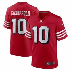 Men's San Francisco 49ers Jimmy Garoppolo Nike Scarlet Alternate Game Player Jersey 5 Men's San Francisco 49ers Jimmy Garoppolo Nike Scarlet Alternate Game Player Jersey -Nike Sales mens nike jimmy garoppolo scarlet san francisco 49ers alternate game player jersey pi4057000 altimages ff 4057655 593b776c359c8f5dd96calt1 full
