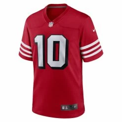Men's San Francisco 49ers Jimmy Garoppolo Nike Scarlet Alternate Game Player Jersey 6 Men's San Francisco 49ers Jimmy Garoppolo Nike Scarlet Alternate Game Player Jersey -Nike Sales mens nike jimmy garoppolo scarlet san francisco 49ers alternate game player jersey pi4057000 altimages ff 4057655 593b776c359c8f5dd96calt2 full