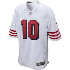 Men's San Francisco 49ers Jimmy Garoppolo Nike White Alternate Game Jersey 6 Men's San Francisco 49ers Jimmy Garoppolo Nike White Alternate Game Jersey -Nike Sales mens nike jimmy garoppolo white san francisco 49ers alternate game jersey pi3822000 altimages ff 3822101 247dbbfc9ecea15ecfa5alt2 full