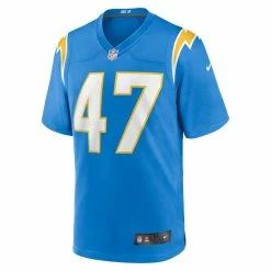 Men's Los Angeles Chargers Josh Harris Nike Powder Blue Game Jersey -Nike Sales mens nike josh harris powder blue los angeles chargers game jersey pi4811000 altimages ff 4811703 e05fc94e22b7f2292eccalt2 full
