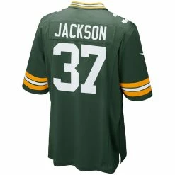 Men's Green Bay Packers Josh Jackson Nike Green Game Player Jersey -Nike Sales mens nike josh jackson green green bay packers game player jersey pi3139000 altimages ff 3139260alt3 full