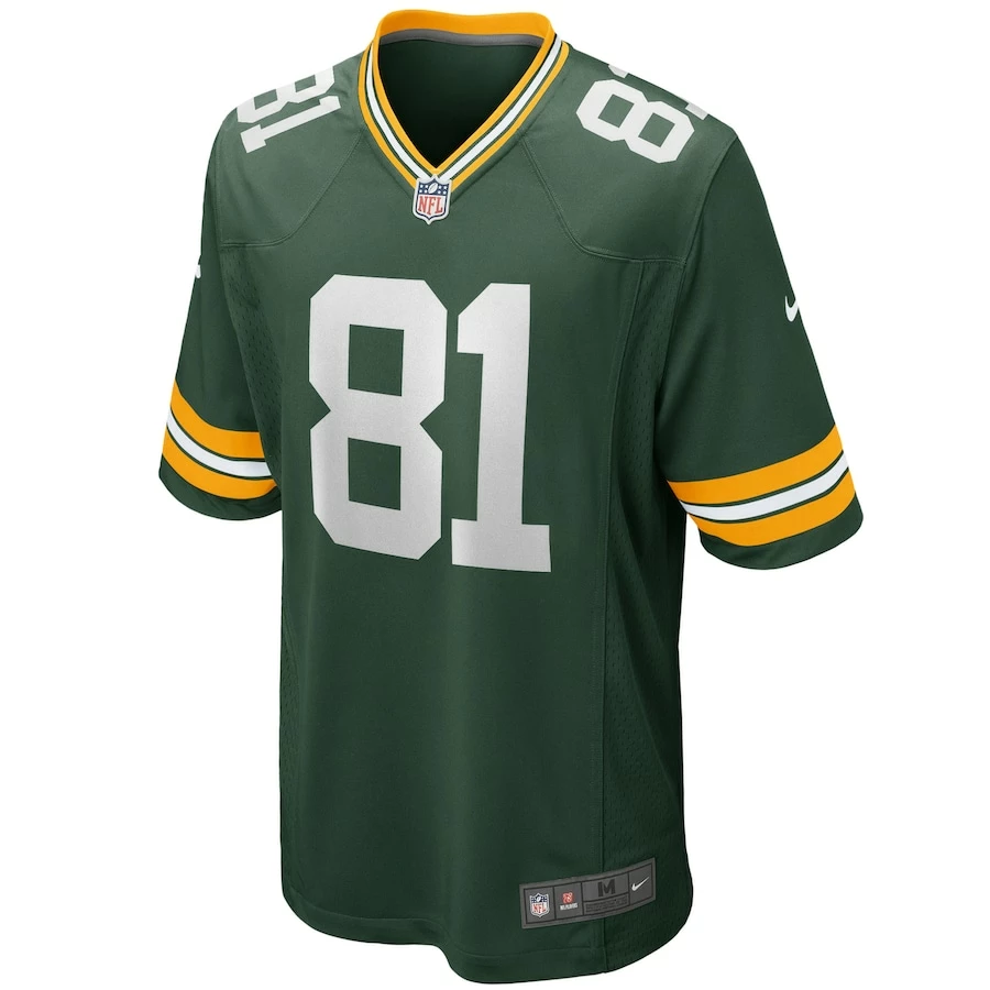 Men's Green Bay Packers Josiah Deguara Nike Green Player Game Jersey 3 Men's Green Bay Packers Josiah Deguara Nike Green Player Game Jersey - Image 3