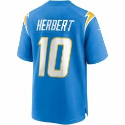 Men's Los Angeles Chargers Justin Herbert Nike Powder Blue Player Game Jersey -Nike Sales mens nike justin herbert powder blue los angeles chargers player game jersey pi3919000 altimages ff 3919116 f15a620981fe38c9fe4aalt3 full