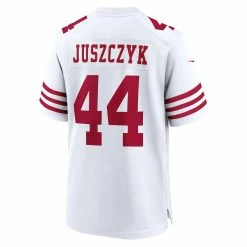 Men's San Francisco 49ers Kyle Juszczyk Nike White Player Game Jersey -Nike Sales mens nike kyle juszczyk white san francisco 49ers player game jersey pi4825000 altimages ff 4825917 c773d72a27416e168665alt3 full
