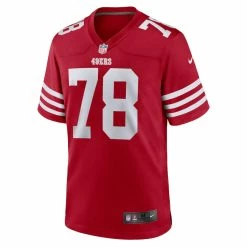 Men's San Francisco 49ers Leroy Watson Nike Scarlet Home Game Player Jersey -Nike Sales mens nike leroy watson scarlet san francisco 49ers home game player jersey pi5275000 altimages ff 5275870 e305fee11f84511206d8alt2 full