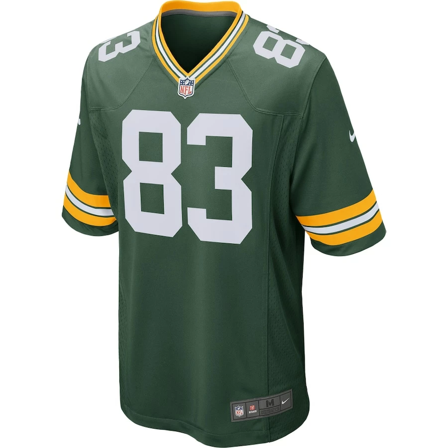 Men's Green Bay Packers Marquez Valdes-Scantling Nike Green Game Player Jersey 3 Men's Green Bay Packers Marquez Valdes-Scantling Nike Green Game Player Jersey - Image 3