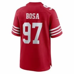 Men's San Francisco 49ers Nick Bosa Nike Scarlet Player Game Jersey 7 Men's San Francisco 49ers Nick Bosa Nike Scarlet Player Game Jersey -Nike Sales mens nike nick bosa scarlet san francisco 49ers player game jersey pi4825000 altimages ff 4825903 b2f05c8181bbdbafd41aalt3 full