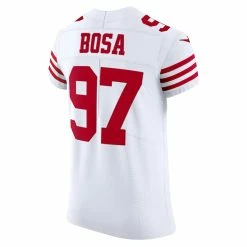 Men's San Francisco 49ers Nick Bosa Nike White Vapor Elite Jersey 7 Men's San Francisco 49ers Nick Bosa Nike White Vapor Elite Jersey -Nike Sales mens nike nick bosa white san francisco 49ers vapor elite jersey pi4481000 altimages ff 4481714 cd3271876d56b2097473alt3 full
