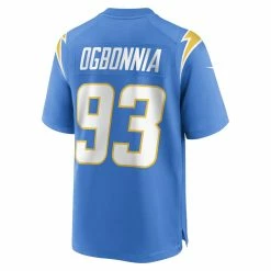 Men's Los Angeles Chargers Otito Ogbonnia Nike Powder Blue Game Player Jersey -Nike Sales mens nike otito ogbonnia powder blue los angeles chargers game player jersey pi5115000 altimages ff 5115217 9e964d95285d3692688dalt3 full