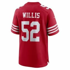 Men's San Francisco 49ers Patrick Willis Nike Scarlet Retired Player Team Game Jersey -Nike Sales mens nike patrick willis scarlet san francisco 49ers retired player team game jersey pi4482000 altimages ff 4482881 502a5a0196100a44d761alt3 full