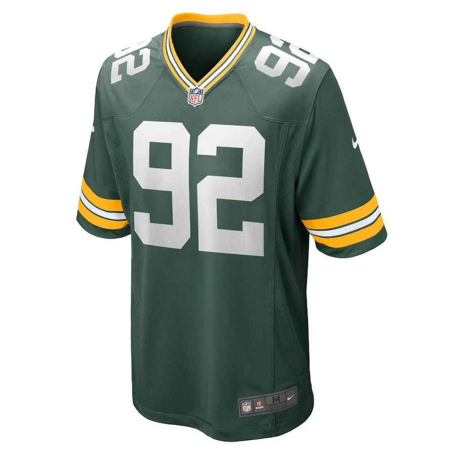 Men's Green Bay Packers Reggie White Nike Green Retired Player Game Jersey 3 Men's Green Bay Packers Reggie White Nike Green Retired Player Game Jersey - Image 3