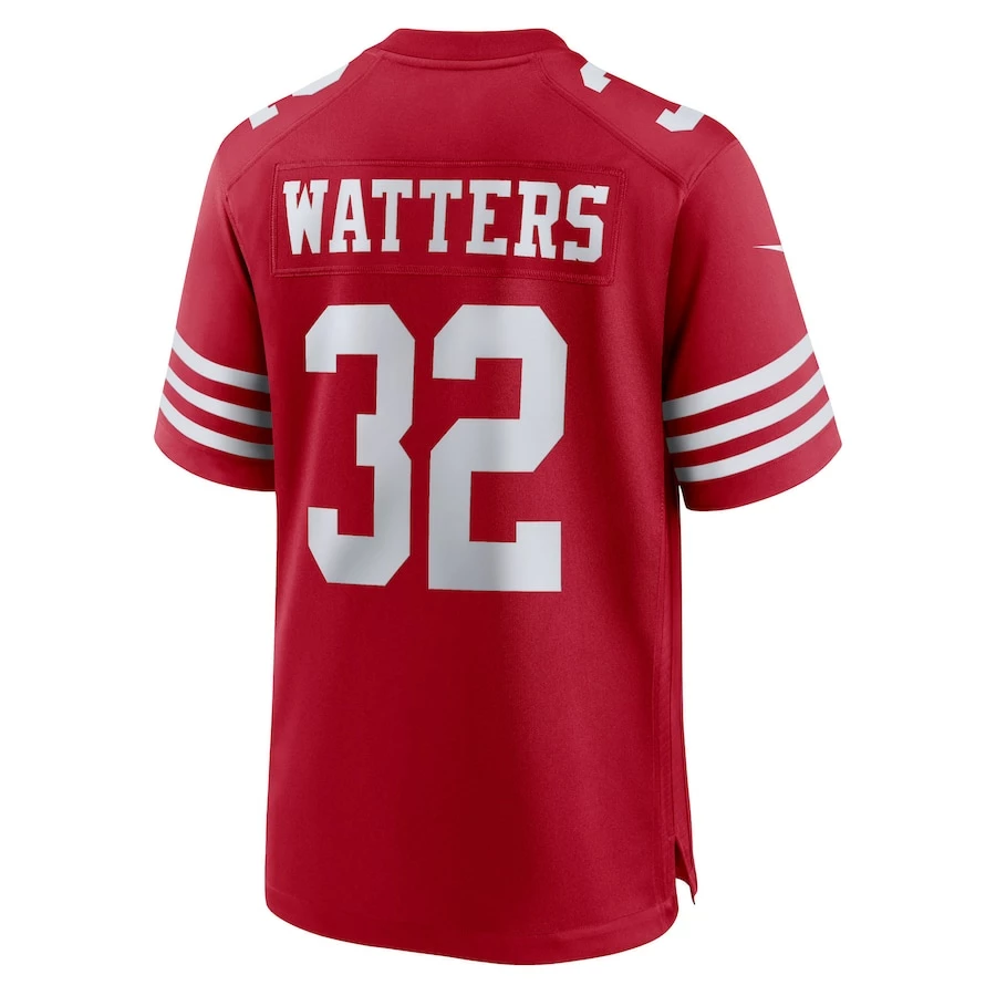 Men's San Francisco 49ers Ricky Watters Nike Scarlet Retired Player Game Jersey 4 Men's San Francisco 49ers Ricky Watters Nike Scarlet Retired Player Game Jersey – Bild 4