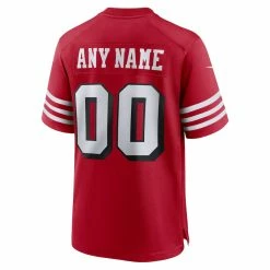 Men's San Francisco 49ers Nike Scarlet Alternate Custom Game Jersey 7 Men's San Francisco 49ers Nike Scarlet Alternate Custom Game Jersey -Nike Sales mens nike scarlet san francisco 49ers alternate custom game jersey pi4292000 altimages ff 4292663 bfcfe6081608715728fbalt3 full