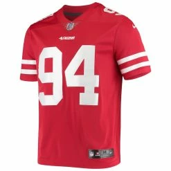 Men's San Francisco 49ers Solomon Thomas Nike Scarlet Vapor Limited Player Jersey -Nike Sales mens nike solomon thomas scarlet san francisco 49ers vapor limited player jersey pi4061000 altimages ff 4061120 02b38395a2fdd35b3cc4alt2 full