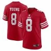 Men's San Francisco 49ers Steve Young Nike Scarlet Retired Game Player Jersey