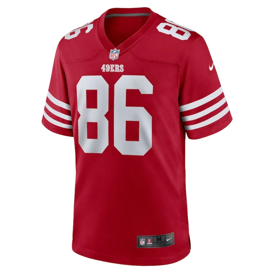 Men's San Francisco 49ers Tay Martin Nike Scarlet Home Game Player Jersey 3 Men's San Francisco 49ers Tay Martin Nike Scarlet Home Game Player Jersey - Image 3
