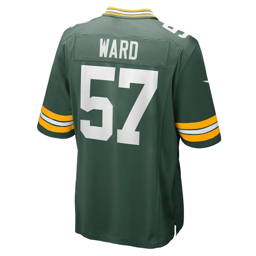 Men's Green Bay Packers Tim Ward Nike Green Home Game Player Jersey 4 Men's Green Bay Packers Tim Ward Nike Green Home Game Player Jersey - Image 4