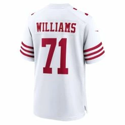 Men's San Francisco 49ers Trent Williams Nike White Player Game Jersey -Nike Sales mens nike trent williams white san francisco 49ers player game jersey pi4825000 altimages ff 4825922 a642d43977bc3ac14f37alt3 full