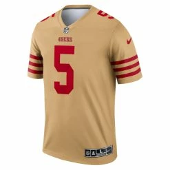Men's San Francisco 49ers Trey Lance Nike Gold Inverted Legend Jersey -Nike Sales mens nike trey lance gold san francisco 49ers inverted legend jersey pi4482000 altimages ff 4482951 07f99df56526286c0313alt2 full