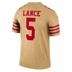 Men's San Francisco 49ers Trey Lance Nike Gold Inverted Legend Jersey -Nike Sales mens nike trey lance gold san francisco 49ers inverted legend jersey pi4482000 altimages ff 4482951 07f99df56526286c0313alt3 full
