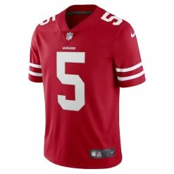 Nike Men's San Francisco 49ers Trey Lance Scarlet Vapor Limited Player Jersey -Nike Sales mens nike trey lance san francisco 49ers san francisco 49ers vapor limited player jersey pi4340000 altimages ff 4340914 a50e094cd3a5fb163684alt2 full