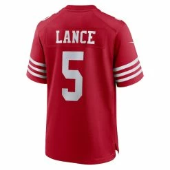 Men's San Francisco 49ers Trey Lance Nike Scarlet Team Game Jersey 7 Men's San Francisco 49ers Trey Lance Nike Scarlet Team Game Jersey -Nike Sales mens nike trey lance scarlet san francisco 49ers team game jersey pi4482000 altimages ff 4482763 14a1b489a98e46afdac0alt3 full